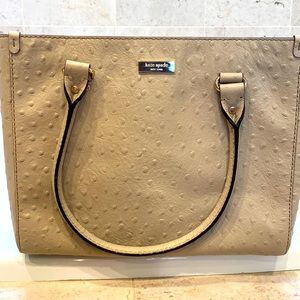 NWT Kate Spade Wellesley Quinn Bag in Wellesley Ostrich Sidewalk